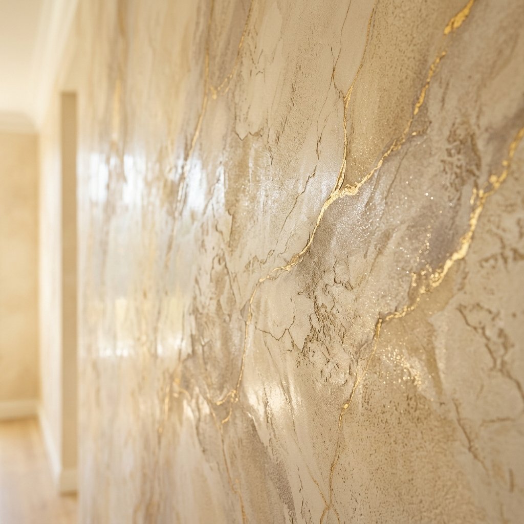 Aurelia Gold Veins Texture Board